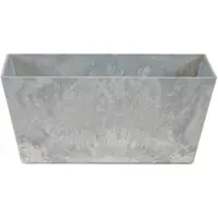 Artstone Balkonbak Ella 37 X 17 Cm Grijs