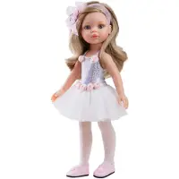 Paola Reina Pop Amigas Carla Ballerina (32Cm) (blank meisje met blond haar en blauwe ogen, lengte: 31-40 cm)