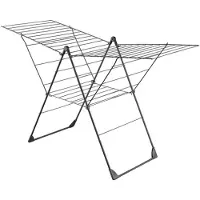 Metaltex Tomado vento droogrek zwart 110 x 177 x 66 cm