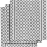 De Witte Lietaer Theedoek Groom Grey (3 stuks)