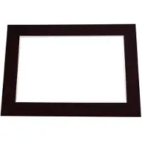 Packlinq Passepartout Zwart 8.9x14cm Venster - Buitenmaat 12.7x17.8cm Conserveringskwaliteit (25 Stuks)