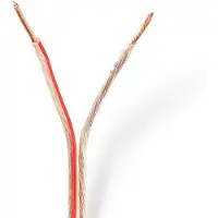 Nedis Speaker-kabel - Transparant - 50.0 M