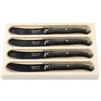 Laguiole Botermessen Black Stonewash 'Premium Line'