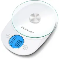 Aigostar Keukenweegschaal Digitaal -Tot 5kg-Tarra Functie- Met LCD Display-Otis 33QUB