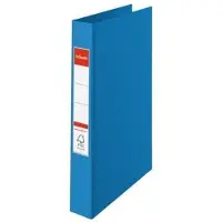 Esselte 2x Ringmappen blauw A4 2 gaats - Opbergmap