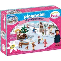 Playmobil Adventskalender 70260 Heidi's Winterwereld, Voor Kinderen Vanaf 4 Jaar.