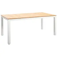 Yoi Tuintafel Arashi White Teak 169 x 90 cm