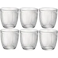 Bormioli Rocco Waterglas Line Glas 29 cl (Set van 6)