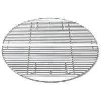 Yakiniku Barbecuerooster Halve Maan 56 Cm Rvs Zilver 2 Stuks