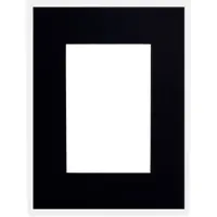 Packlinq Passe-partouts 413 Zwart 30x40cm Met 19x24cm Uitsnede (5 Stuks)
