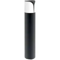 BES LED LED Tuinverlichting - Staande Buitenlamp - Brinton Milan - E27 Fitting - Mat Antraciet - Rond - Aluminium - 50cm