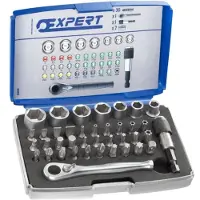 Expert by Facom bits en doppen 1/4" | 39 stuks | incl. koffer - E131705