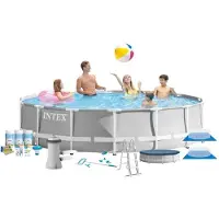 Intex Zwembad Prism Frame - Inclusief accessoires - 427x107 cm