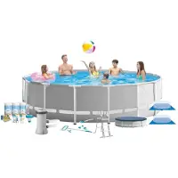 Intex Zwembad, Prisma Frame - Inclusief accessoires - 457x122 cm