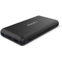 Philips - Powerbank 20000mAh - DLP8720N/03 - 2 USB-A Poorten - LED-Indicatoren - Zwart