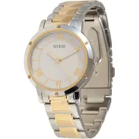GUESS Analoog horloge 'Dawn' goud / zilver / wit