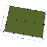DD Hammocks Tarp XL - Coyote bruin