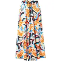 Urban Classics Rok lichtblauw / pasteelgeel / knalrood / zwart