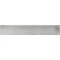 Formani Square LSQ380 buitenbriefplaat - mat RVS