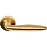 Formani BASICS LBXVIII kruk op ronde rozet PVD mat goud PR