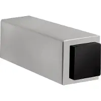 Formani Square LSQ25 deurstop wand - mat RVS