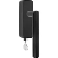 Formani Basics LB2-DKLOCK-O draaikiepgarnituur afsluitbaar - mat zwart