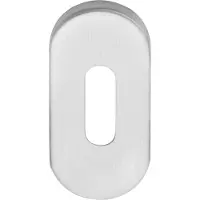 Formani Basics LBN32 sleutelplaatje ovaal - mat RVS