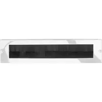 Formani Basics LB535BI tochtborstel - gepolijst RVS