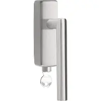 Formani Basics LB2-DKLOCK-O draaikiepgarnituur afsluitbaar - mat RVS