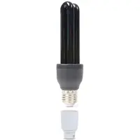 Beamz Blacklight UV spaarlamp 25W met E27 fitting en bajonet adapter