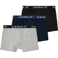 Name it Onderbroek nachtblauw / grijs gemêleerd / zwart / wit