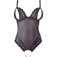Cottelli collection Open Transparante Powernet Body