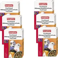 Beaphar 6x Vruchtzaad - vogelvoer - 150g