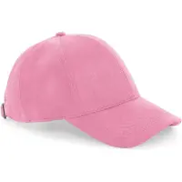Beechfield Suede Panel Cap ‘’ Pink One Size
