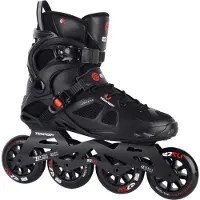 Tempish Ezza 90 Skeelers Volwassenen – 4x90mm Wielen – Fitness Inline Skates – Zwart Rood – Maat 42