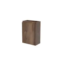 Linie Lado zwevend fonteinkast 40 x 22 cm bruine eik