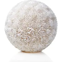 Design Tafellamp Handgemaakte woonkamer slaapkamer Bol Schelpen Roses 30 cm