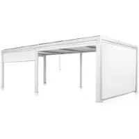 Suns Rota Curtain M white 400cm