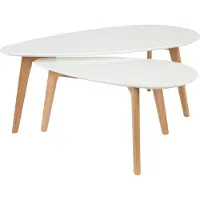 White Label Bijzettafel Drop (2-Delig)
