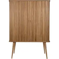 Zuiver Barbier Opbergkast - Lichtbruin