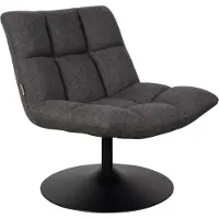 Dutchbone Loungestoel Bar Dark Grey