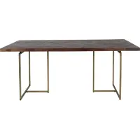 Dutchbone Tafel Class Brown - 220 x 90 cm