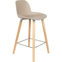 Zuiver Barstoel Albert Kuip Counter Stool 65 cm Taupe