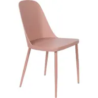 White Label Stoel Pip All Pink