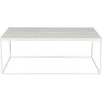Zuiver Glazed Salontafel wit
