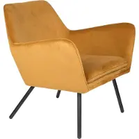 White Label Loungestoel Bon Gold
