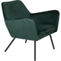 White Label Loungestoel Bon Green