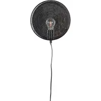 White Label Wandlamp Lea Black