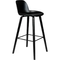 Zuiver Barstoel Albert Kuip Barstool 75 cm All Black