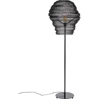 White Label Vloerlamp Lena Black